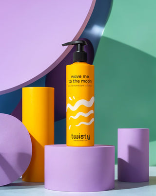 Fuktighetsbevarande balsam för lockigt hår med aloe, mjölksyra, panthenol Twisty - 3