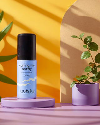 Twisty anti-frizz serum för lockigt hår med kluvna toppar - 3