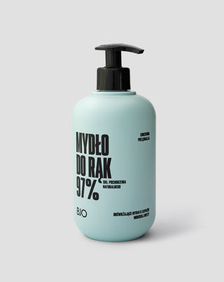 Uppfriskande flytande handtvål med gurkextrakt och doft av havsbris från Bjo - 1