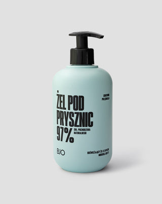 Uppfriskande vegansk duschgel med gurkextrakt och doft av havsbris från Bjo - 1