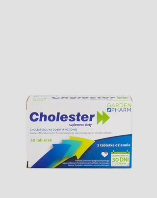 Kapslar som stödjer upprätthållandet av kolesterol på rätt nivå Cholester GardenPharm - 1