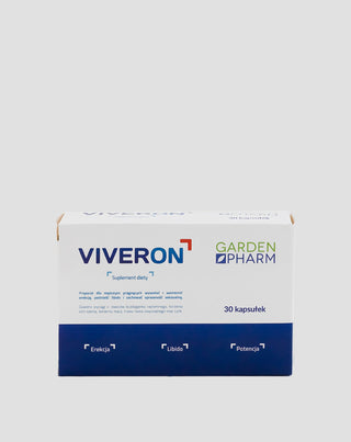 Kapslar för libido och potens med ginseng och muskot Viveron GardenPharm 30 kapslar - 1
