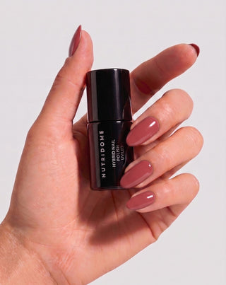Hybridlack för naglar UV/LED Nude Blush 013 Nutridome