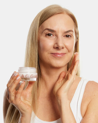 Ansiktskräm för mogen hud med kollagen, hyaluronsyra och E-vitamin för kvinnor 50+ Aggie - 2