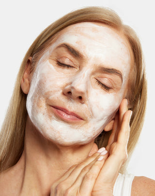 Ansiktsmask med lyftande effekt, macadamiaolja och E-vitamin för hud 50+ Aggie - 2