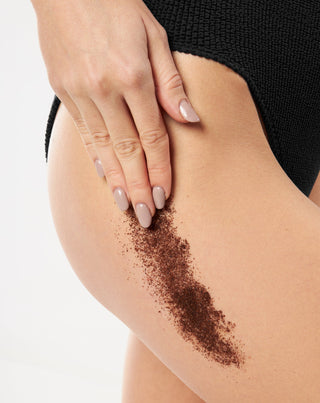 Kroppspeeling med kaffe och naturliga oljor som minskar celluliter och hudbristningar Celloo - 2