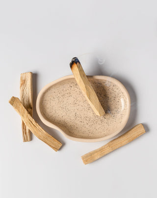Palo Santo keramikunderlägg handgjort Kukka - 2