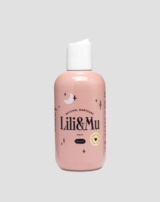 Lili&Mu olja för bristningar på mage, lår och bröst - 1