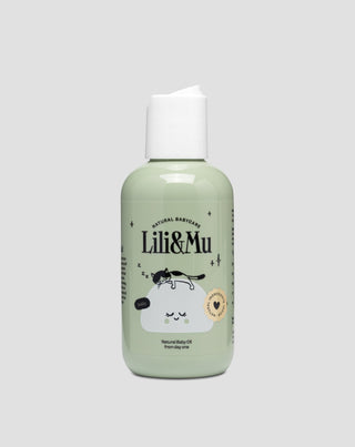 Naturlig olivolja för spädbarn och barn med ett komplex av naturliga Lili&Mu -oljor - 1